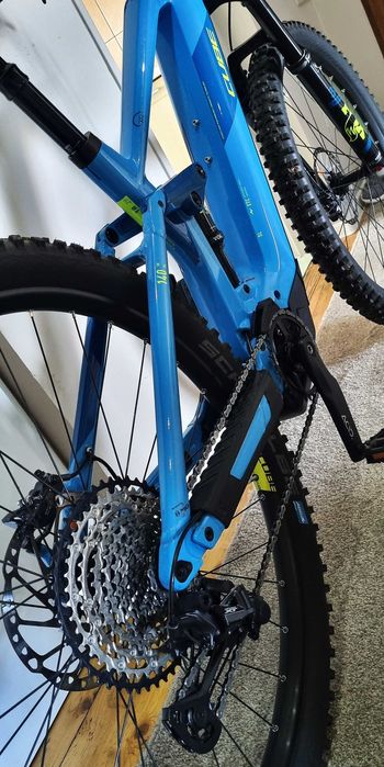 Rower Elektryczny CUBE STEREO HYBRID 140 / Carbon / FOX / FULL / BOSCH