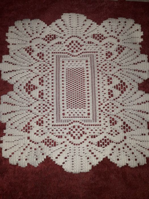 Serwetki, serwetki firanowe, kwadratowe