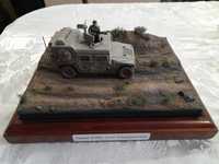 Diorama - Amerykański Patrol - model Hummer M 998 - 1:35