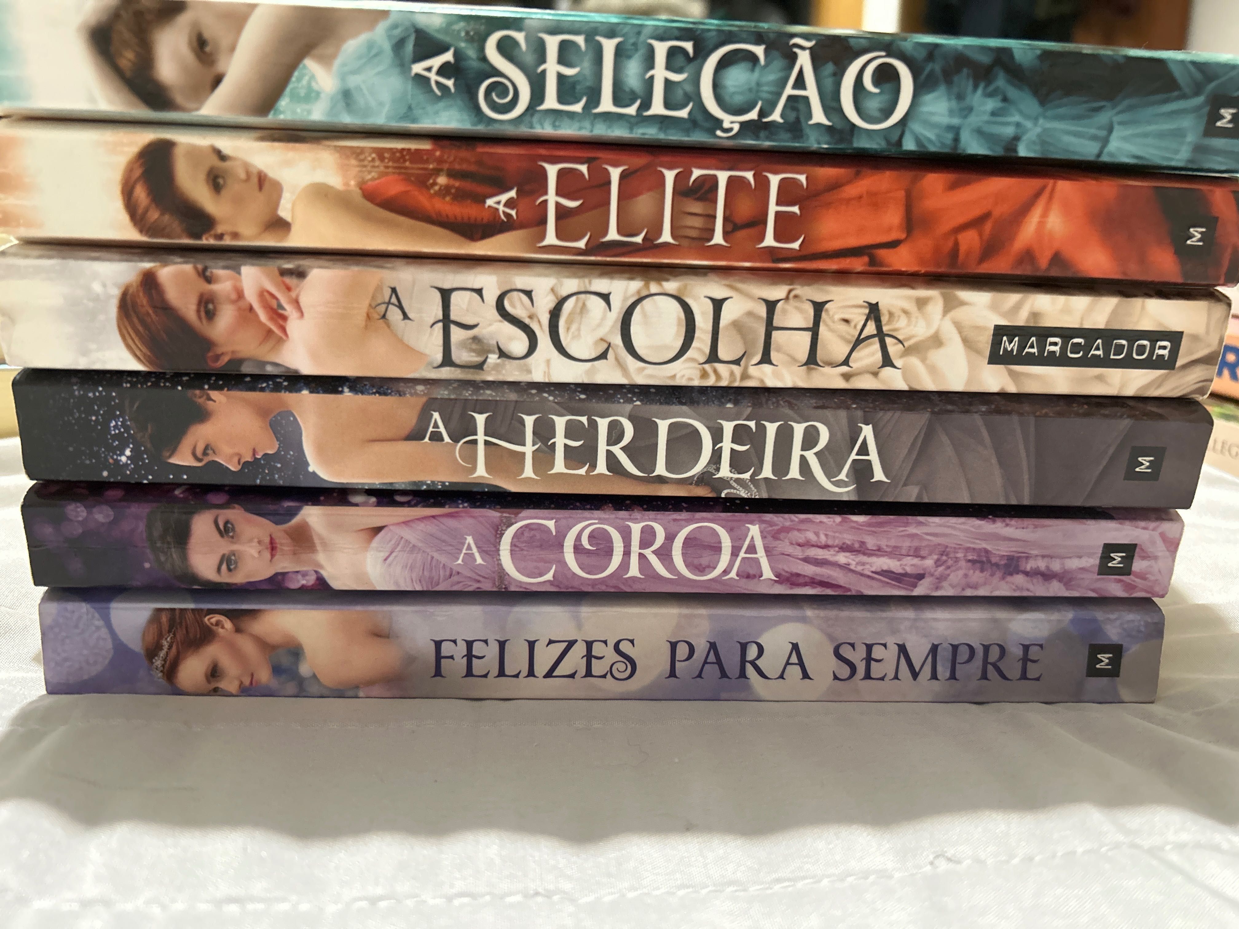 Coleção dos livros “A Seleção”