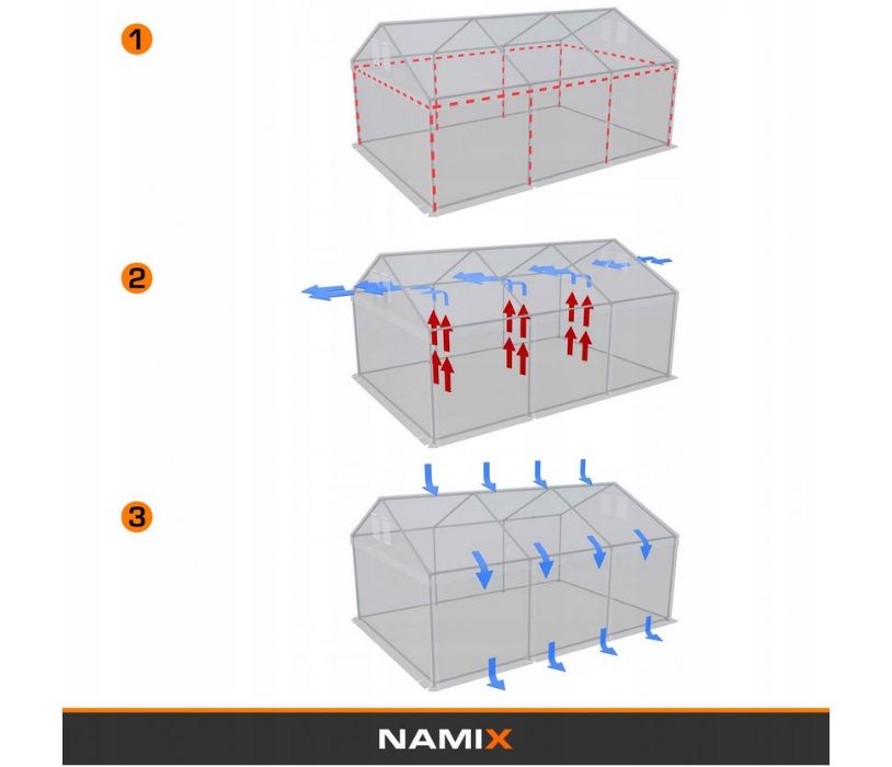 Namiot GRAND 5x10 magazynowy handlowy garaż PVC 560g/m2 MOCNY