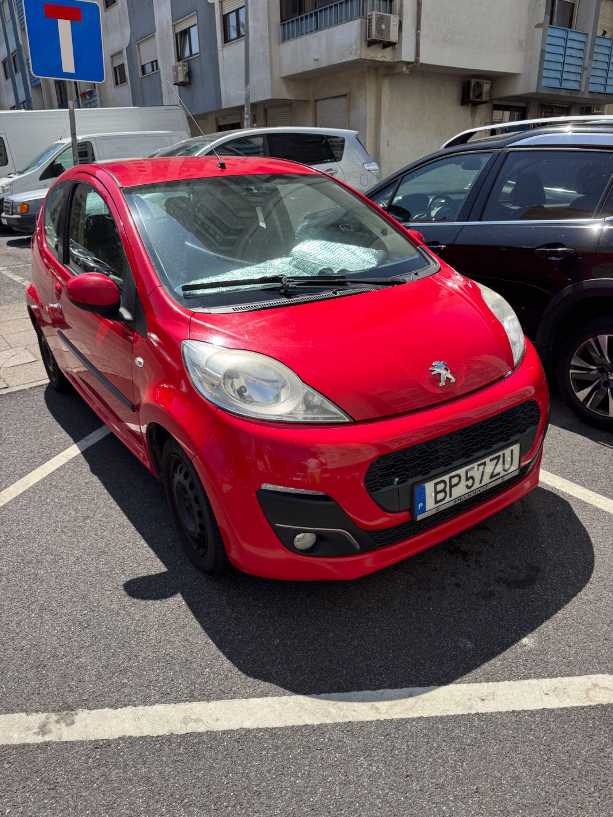 Peugeot 107 Active, 1.0 automático, A/C, 2013