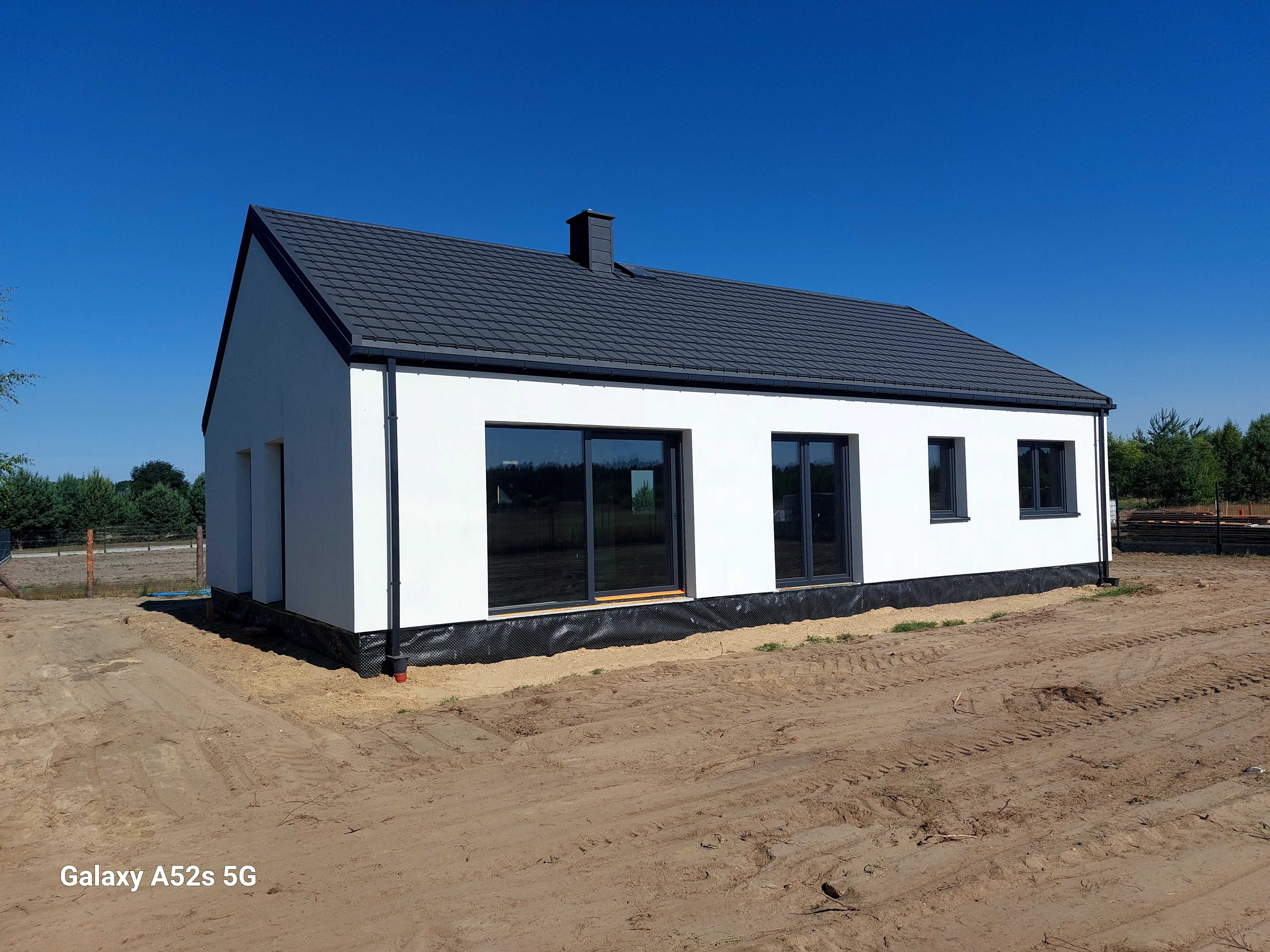 Nowy dom, 104m2, działka 1020m Drzewociny