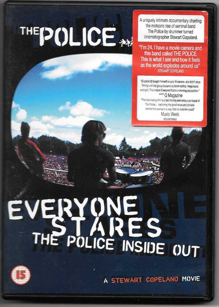 The POLICE Inside Out. DVD Everyone Stares Sting