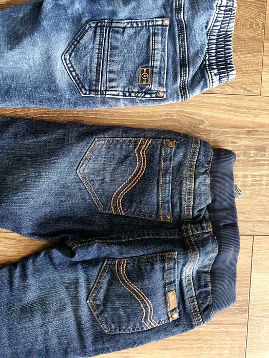 Spodnie jeans 86 92 dla chłopca