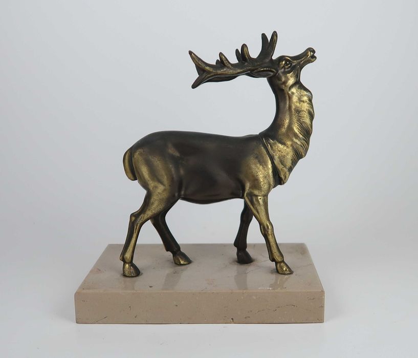 Veado - Escultura Art Deco