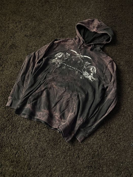 Худі Alchem з принтами / Готична кофта варенка XL gothic style