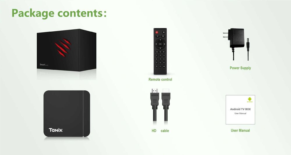 TV Box Tanix W2 Android 2GB/16GB