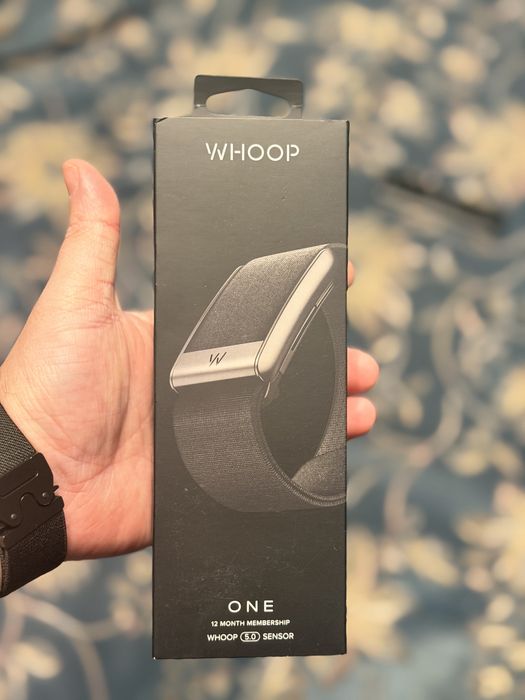 Фітнес-браслет WHOOP 5.0 One Jet Black + підписка 12-Month