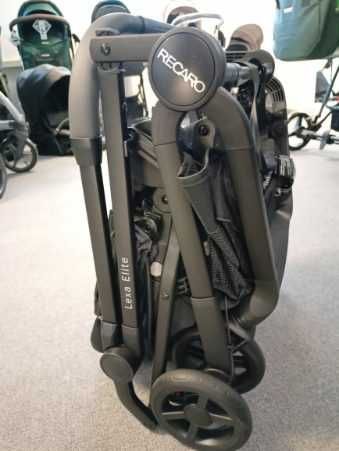Nowy wózek spacerowy RECARO Lexa Elite przekładane siedzisko BLACK
