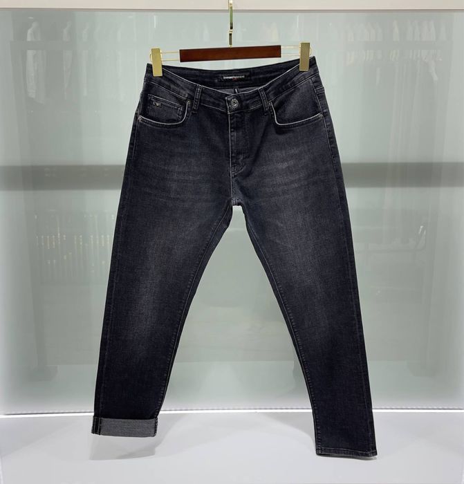 Джинси Emporio Armani сірі чоловічі, джинси еспоріо армані чоловічі