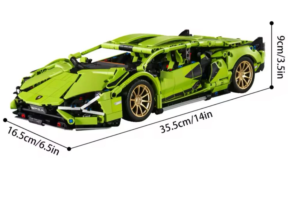 Конструктор Lamborghini Sian Lego Technic 1:1 (42115)