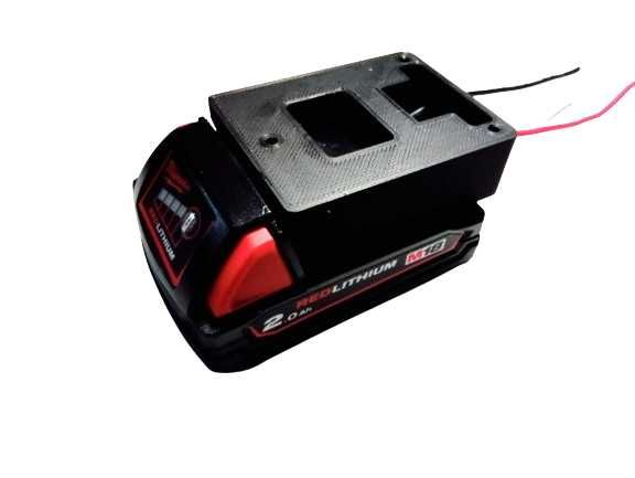 Milwaukee M18 uchwyt adapter baterii 18V