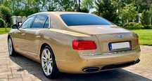 złoty BENTLEY Flying Spur najbardziej luksusowe auto do ślubu!