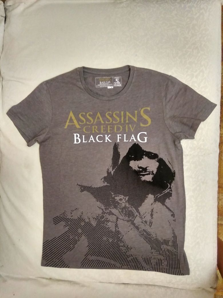 Футболка подростковая Assassin's creed IV black flag, размер М