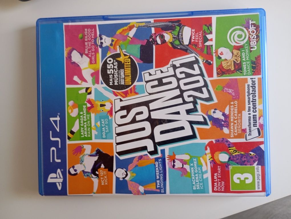 Jogo PlayStation just dance