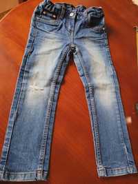 Jeans spodnie r.104 Palomino C&A