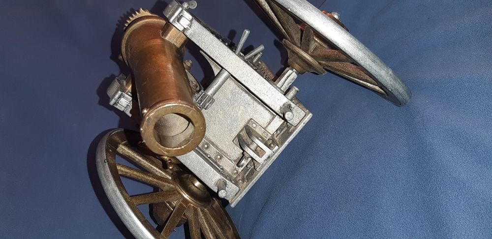 Armata moździerz duża miniatura Mortero 1895 szabla bagnet