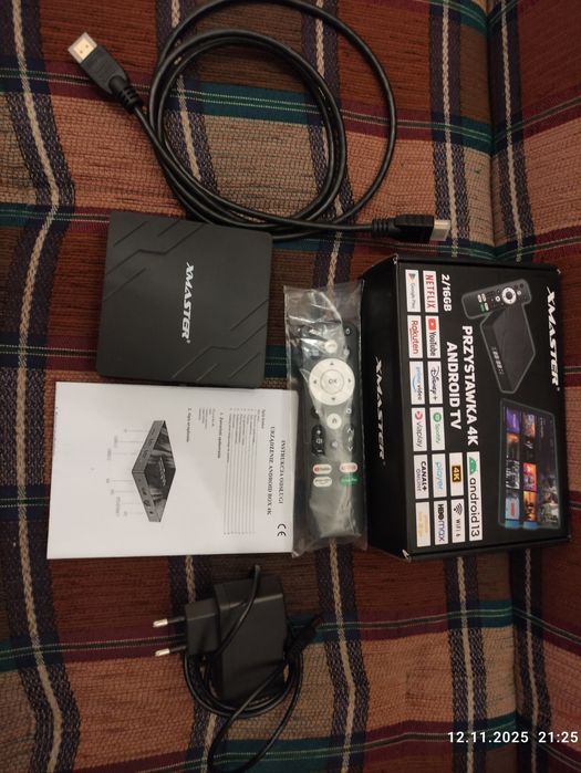 Przystawka  4K android TV