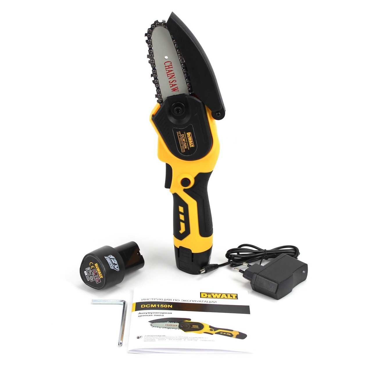 Ланцюгова АКБ пилка DeWalt DCM130N (12V, 3Аh) Акумуляторний Девольт