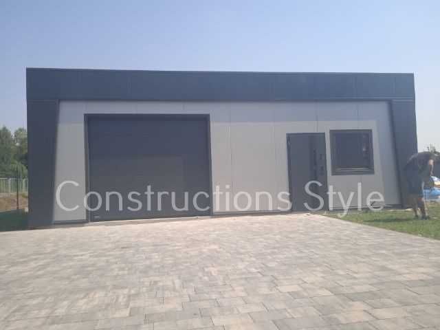 PRODUCENT! Garaż ocieplany z płyty warstwowej kontener pawilon blaszak