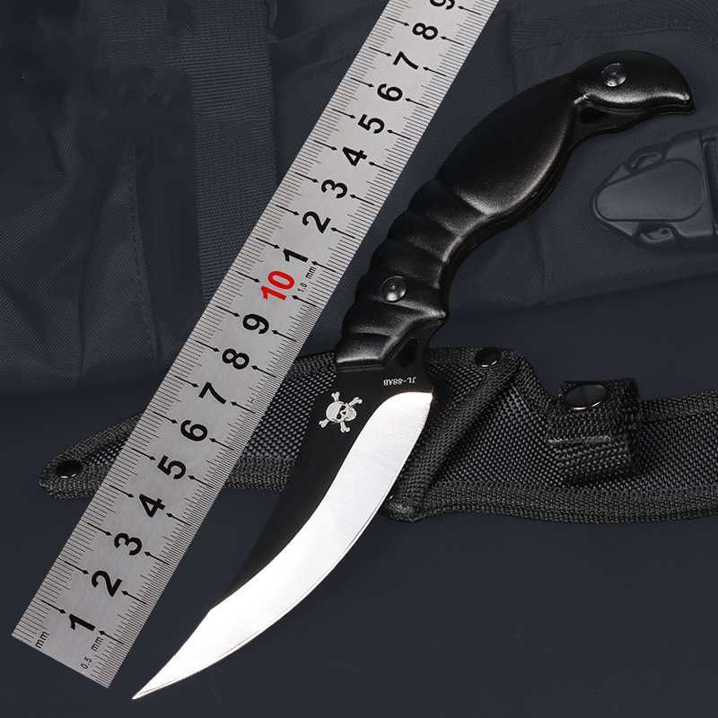 Nóż Taktyczny Karambit CZARNA WDOWA Full Tang CS-GO ND47