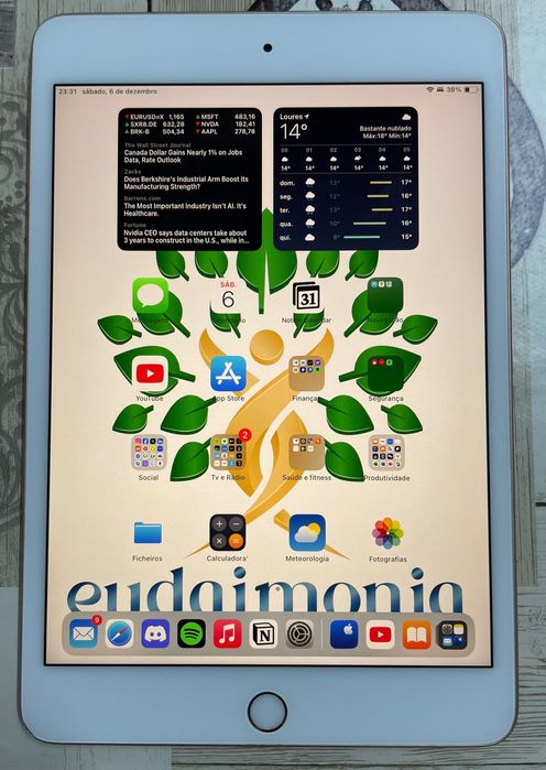 iPad mini 5 (2019) Rose Gold – 64GB – Bom Estado – Carregador + Caixa