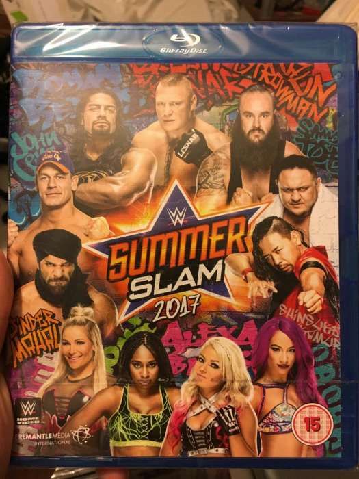 BLU-RAY WWE Summerslam 2017