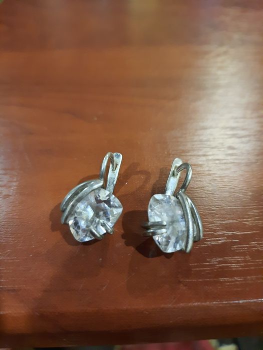 Серьги серебряные