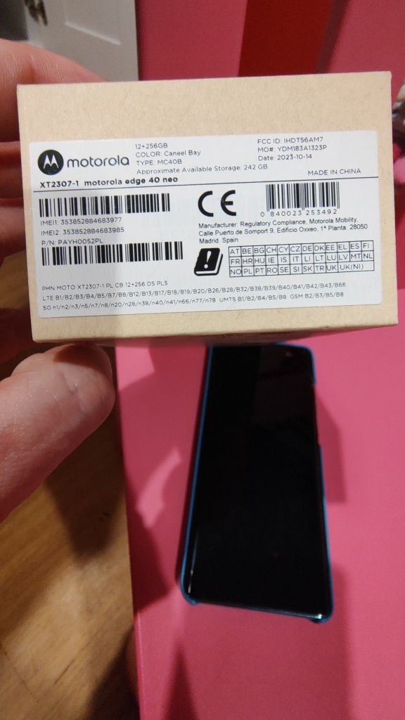 Motorola edge 40neo