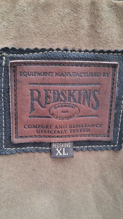 Casaco de cabedal XL REDSKINS