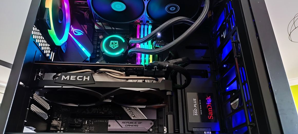 Computador Gaming Fusion i7 8700K|32GB|M2 512GB|SSD 2TB|RX 6700 XT