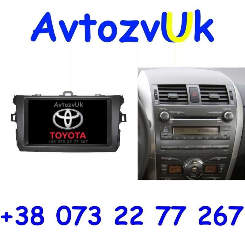 Магнитола TOYOTA Prado Corolla Camry Auris RAV4 2 дин CarPlay Android