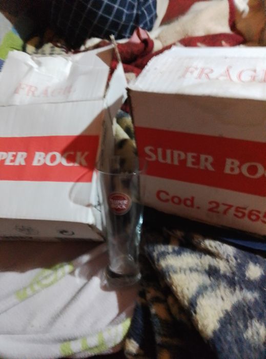 12 copos de fino da Super Bock cada um a 0,70€