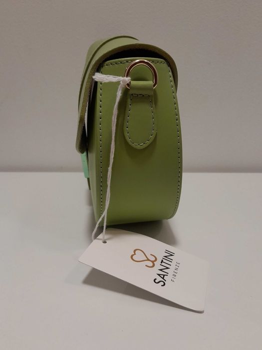 Mała torebka Santini Firenze zielona