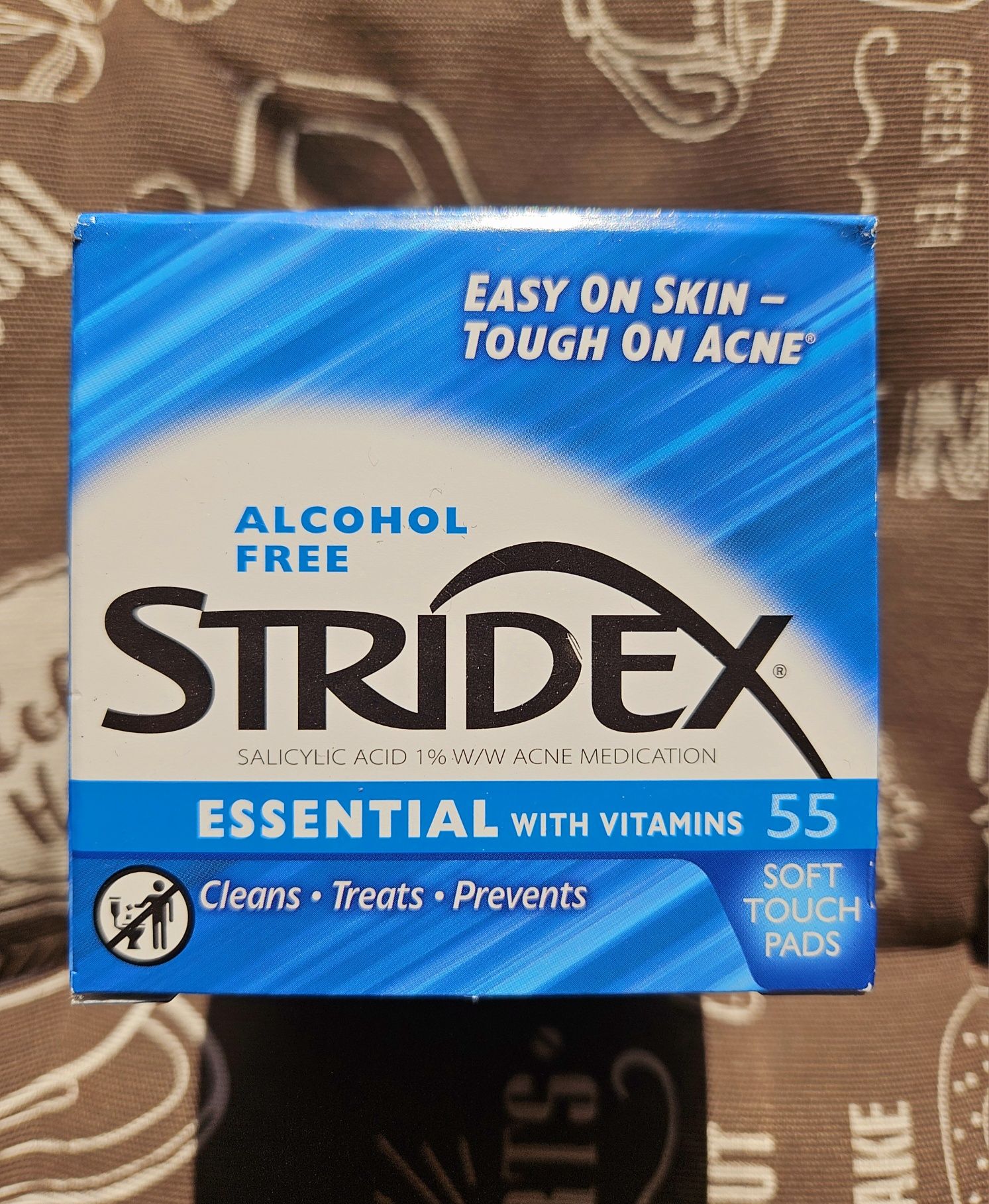 Stridex Очищающие салфетки от угрей и прыщей салициловой кислотой