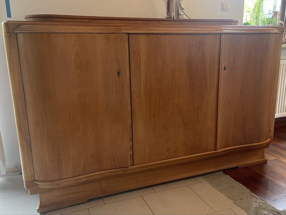 Komoda z litego drewna Art Deco