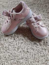 Buty buciki sportowe dla dziewczynki, różowe rozm.27 Barbie