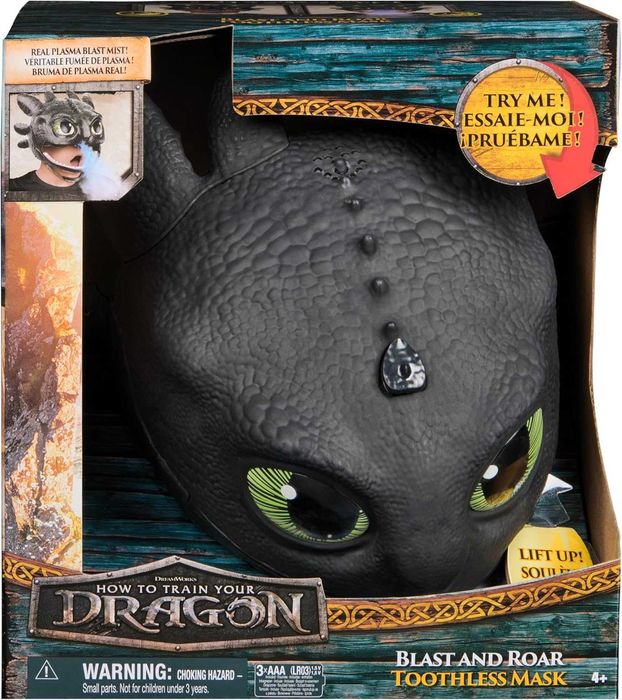 Маска Беззубика Dreamworks Dragons How To Train Your Dragon
