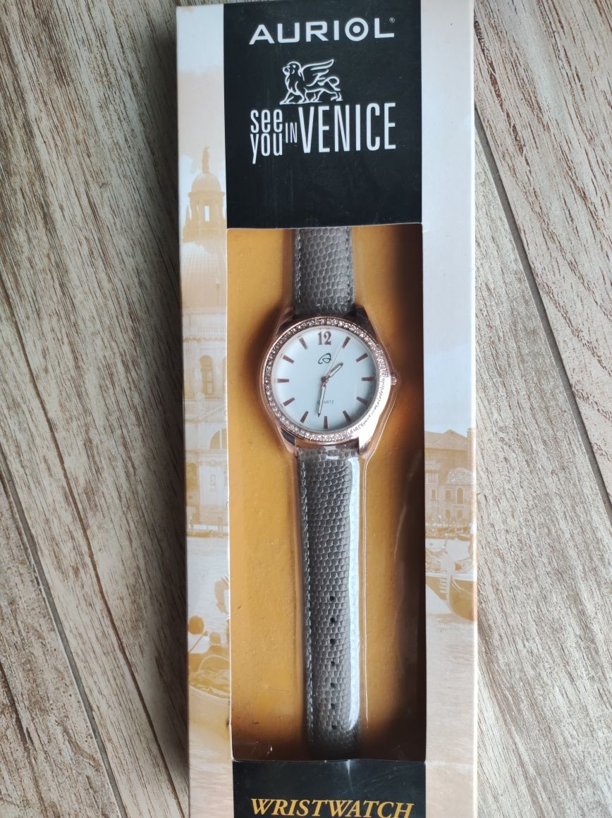 Nowy śliczny Zegarek Auriol see you in Venice