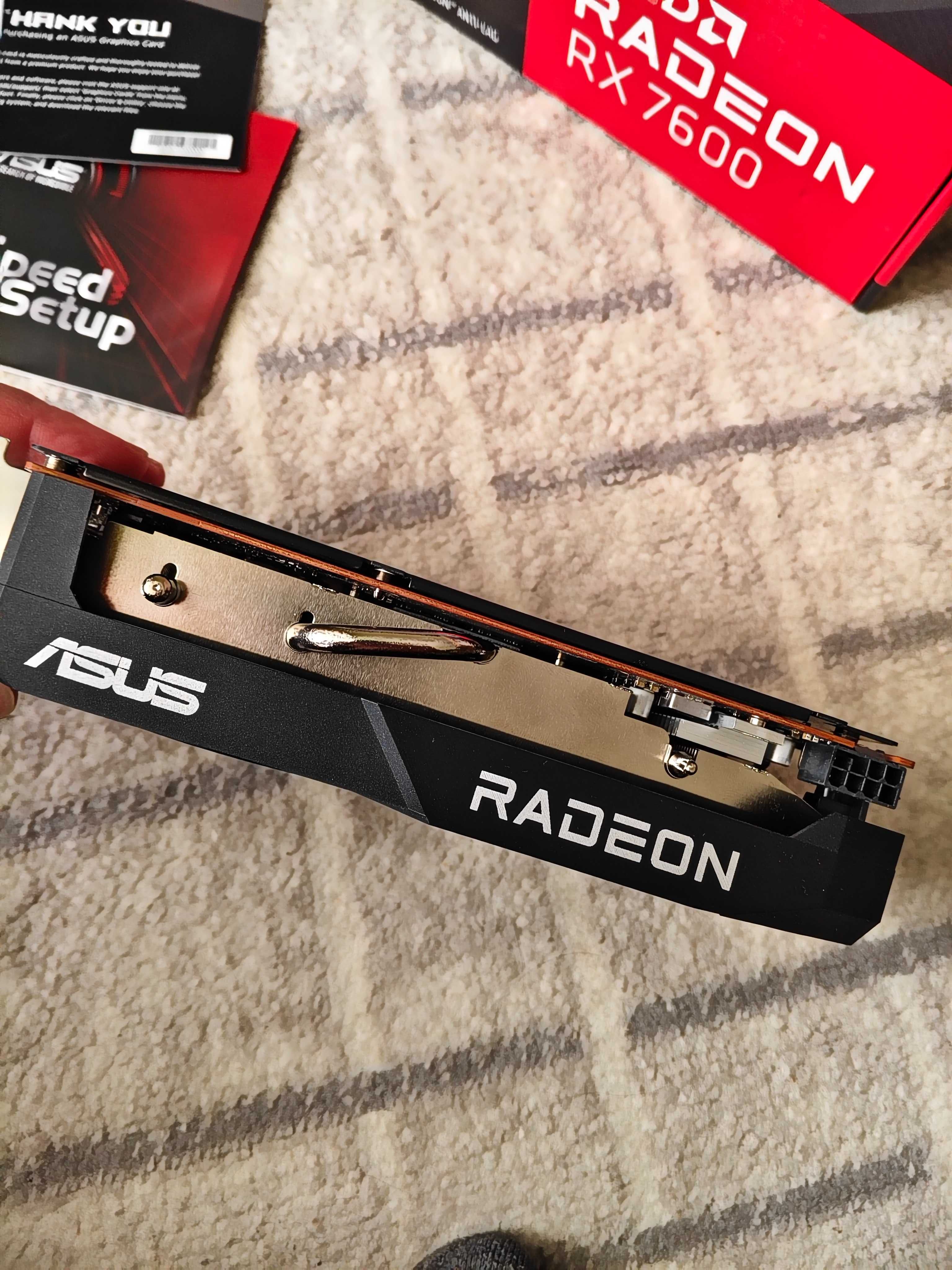Asus Radeon RX 7600 Dual V2 OC Edition 8GB (2715/18000) (rtx 4060)