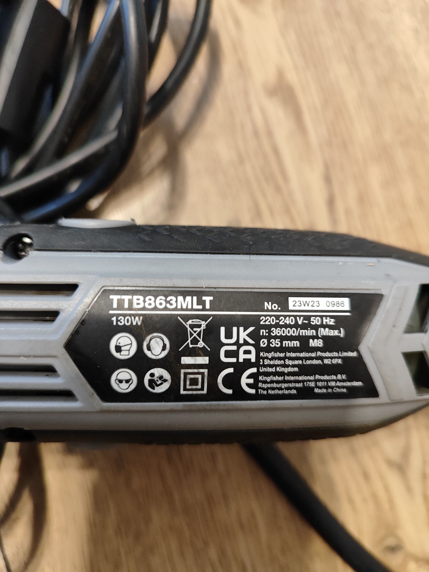 Mini szlifierka Titan 130wat + zestaw akcesoriów
