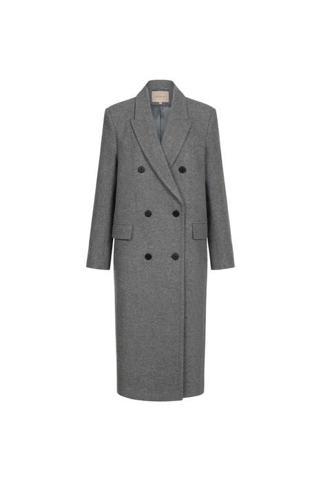 Пальто двобортне BAZHANE