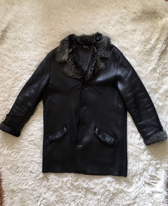 Натуральная дубленка, XL