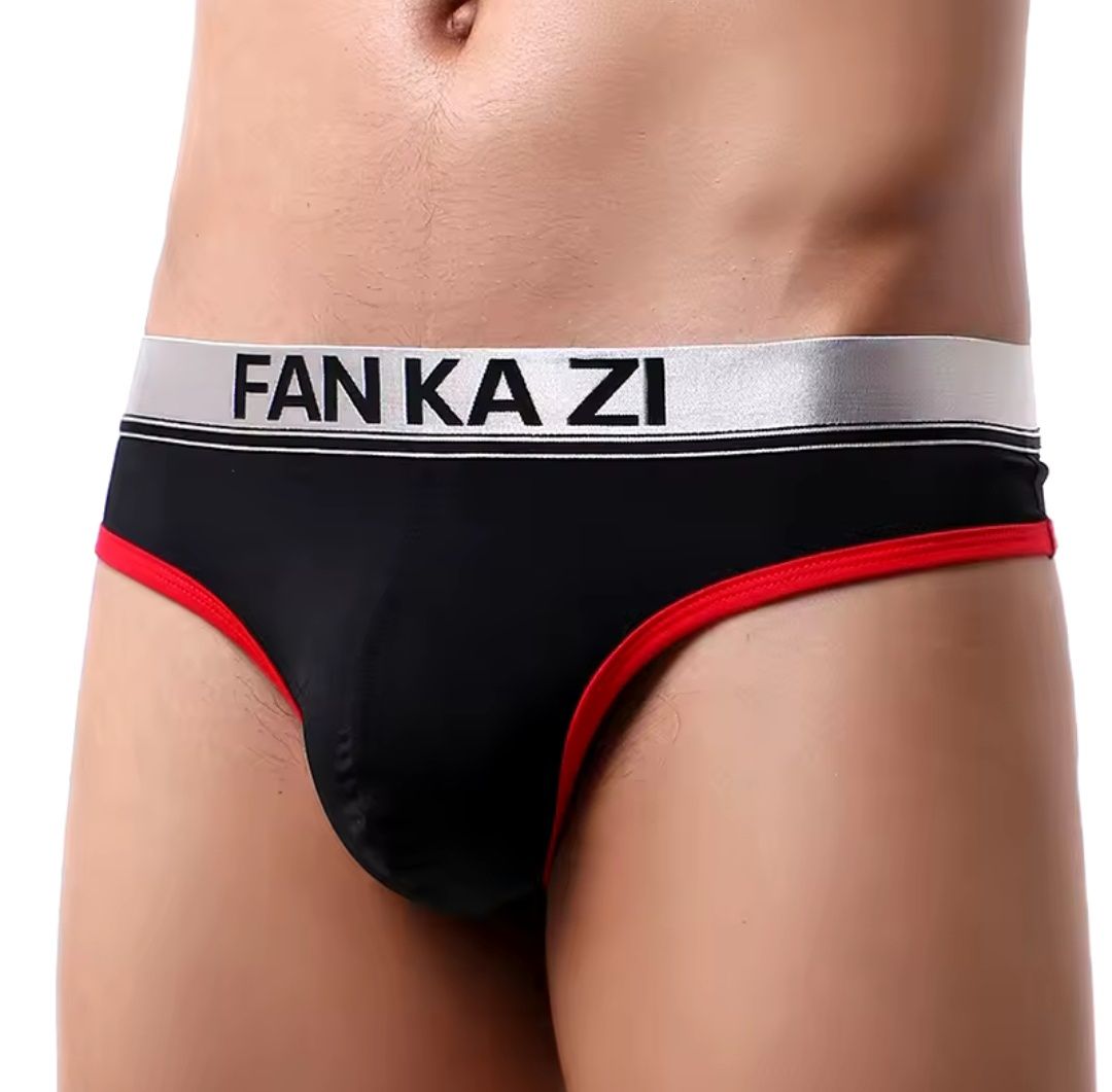 Stringi męskie S nowe czarne