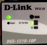 PoE D - link Switch 10 - Port Gigabit PoE 2 x SFP, Zarządzalny