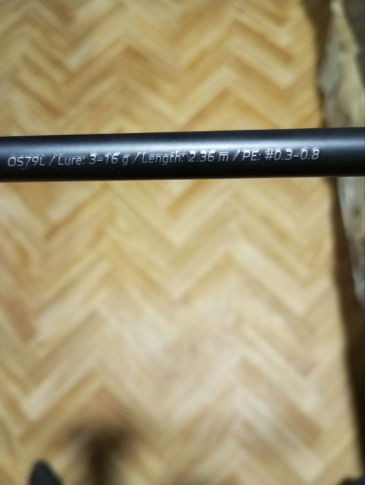 Спінінг новий був на одній рибалці