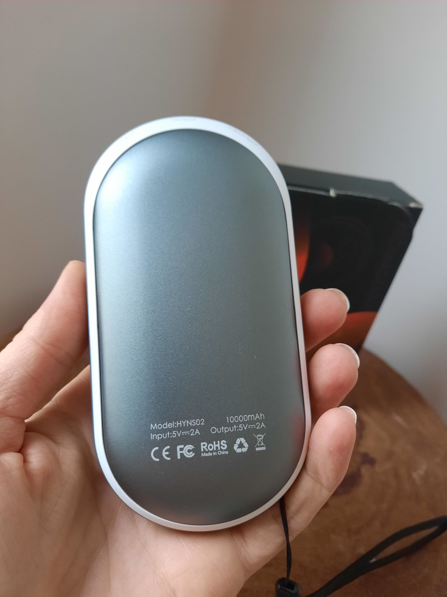 2 w 1 ogrzewacz do rąk + powerbank 10 000 mAh