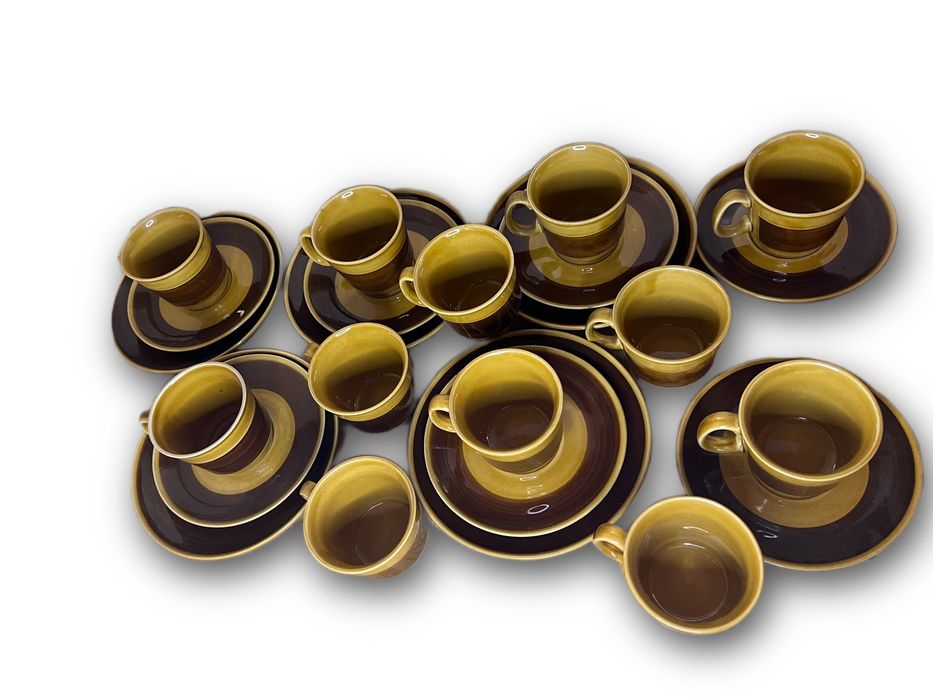 Porcelit Pruszków filiżanki do kawy ze spodkami z metkami B8026