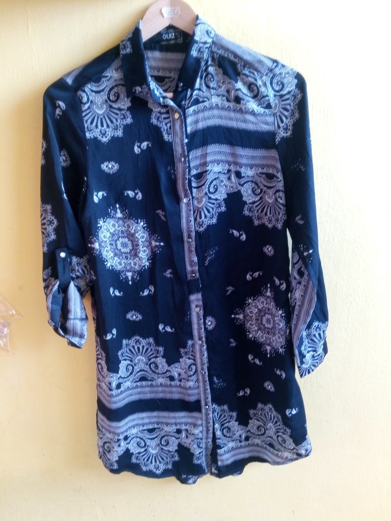 QUAZI sukienka, tunika na lato, boho 36
